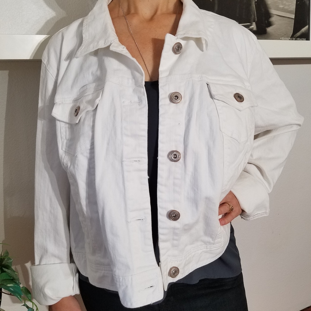 White Maurices denim jacket
